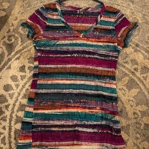 Short sleeve Buckle shirt